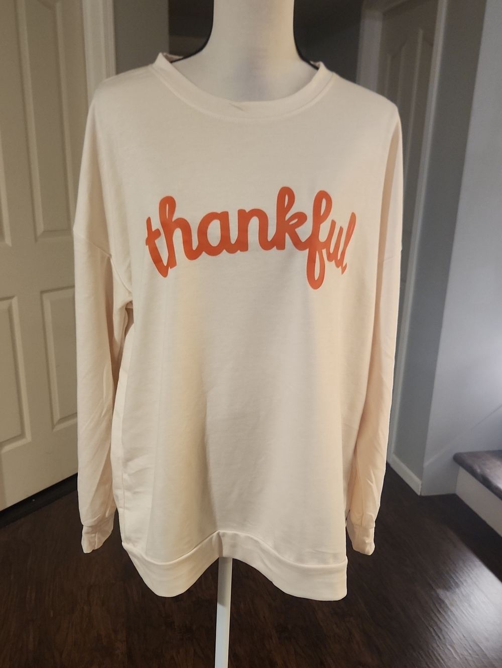 Thankful Lightweight Pullover Sweatshirt